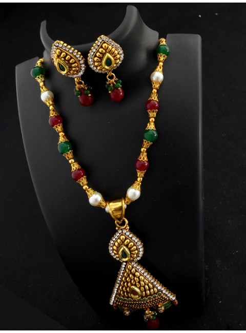 Polki Jewelry Set